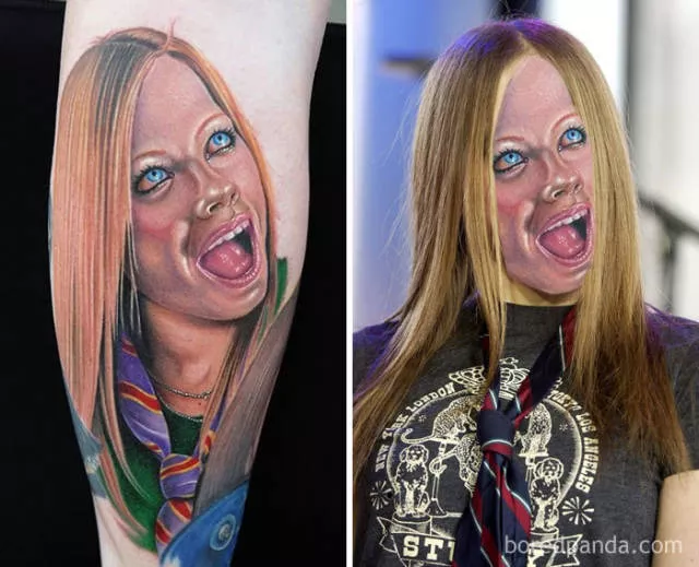 40 terrible tattoo to face swaps  - #4 
