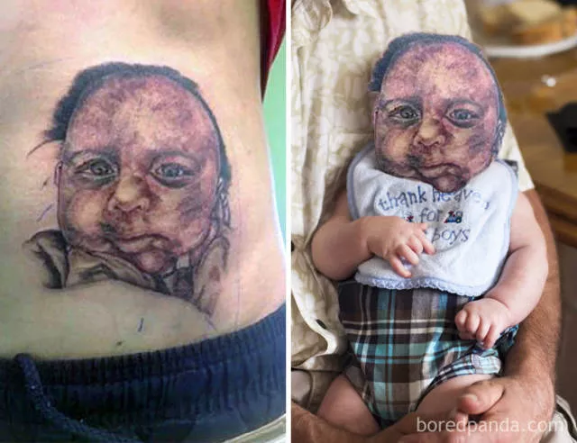 40 terrible tattoo to face swaps  - #7 