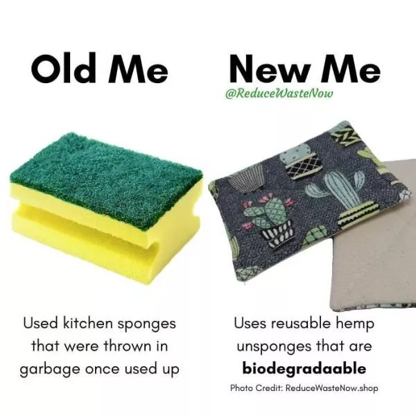Old me vs new me