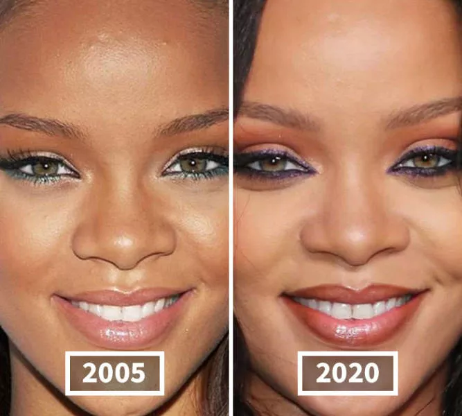 Faces of celebrities over time - #14 