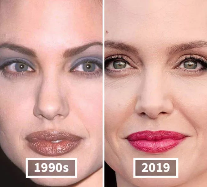Faces of celebrities over time - #18 