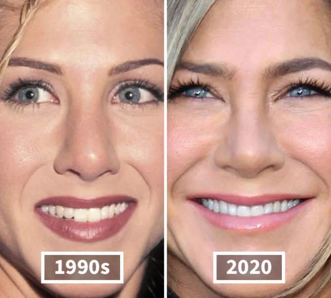 Faces of celebrities over time - #2 