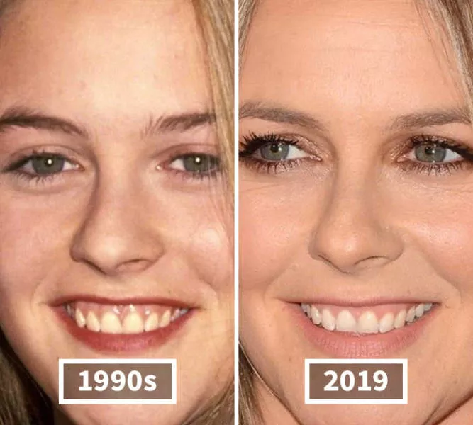 Faces of celebrities over time - #27 