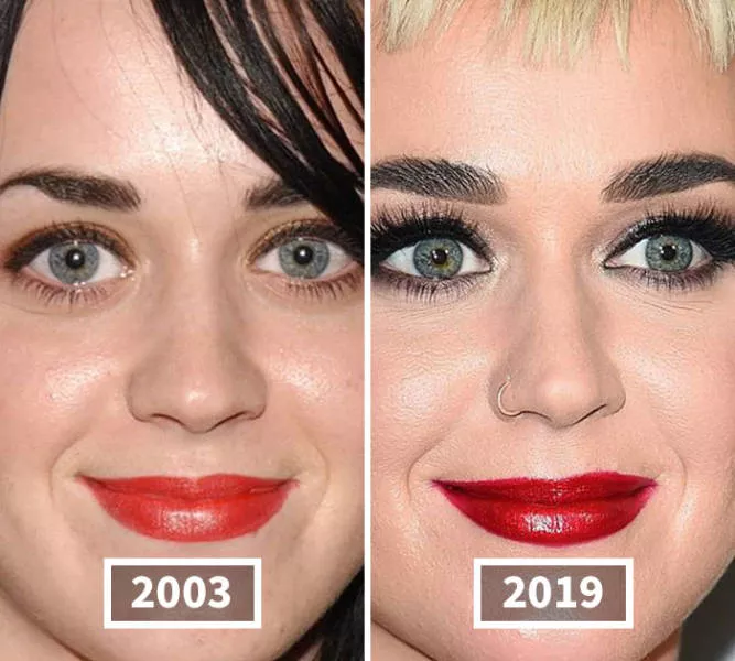 Faces of celebrities over time - #47 