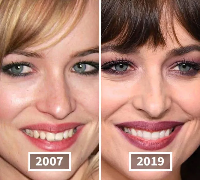 Faces of celebrities over time - #49 