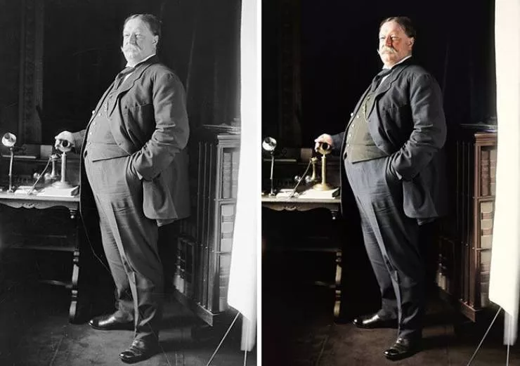 Old photos of american presidents restored  - #12 