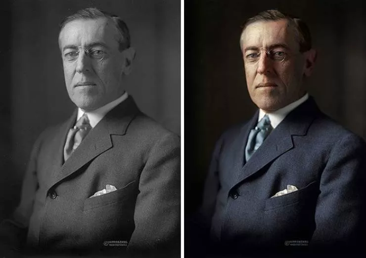 Old photos of american presidents restored  - #18 