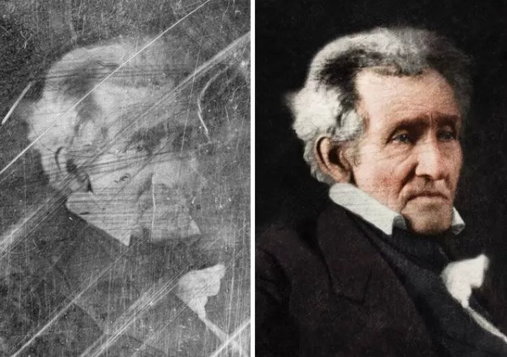 Old photos of american presidents restored  - #2 