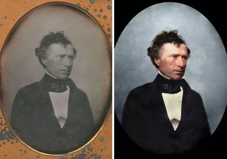 Old photos of american presidents restored  - #21 