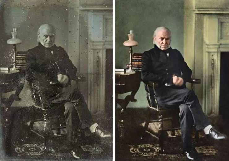 Old photos of american presidents restored  - #4 