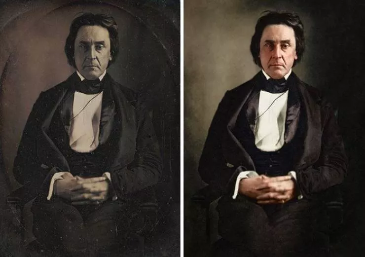Old photos of american presidents restored  - #5 