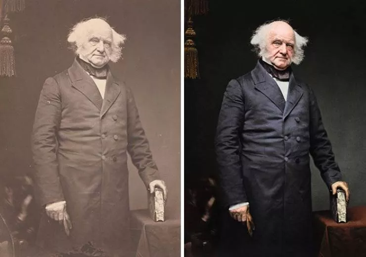 Old photos of american presidents restored  - #6 