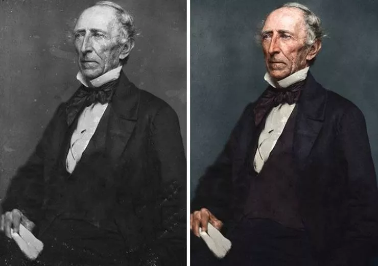 Old photos of american presidents restored  - #7 