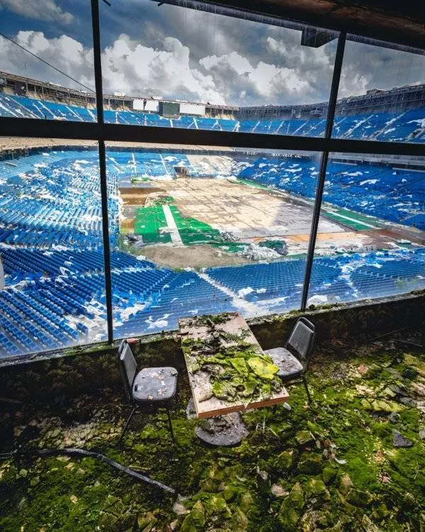 Top 20 abandoned places - #14 NFL's Detroit Lions