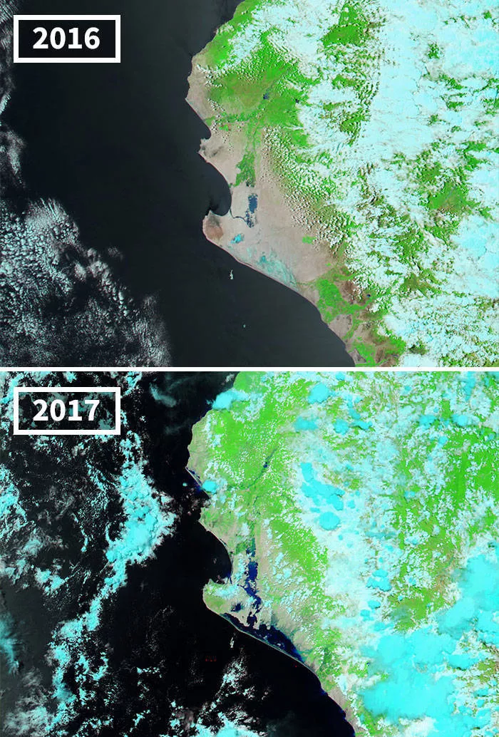 La nasa montre le changement climatique - #19 Peru