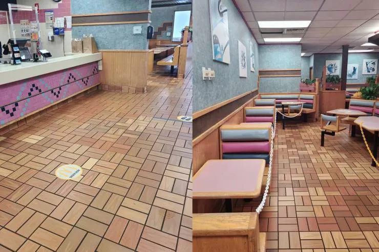 Very cool stuff - #39 McDonalds has not been renovated since the 80s / 90s