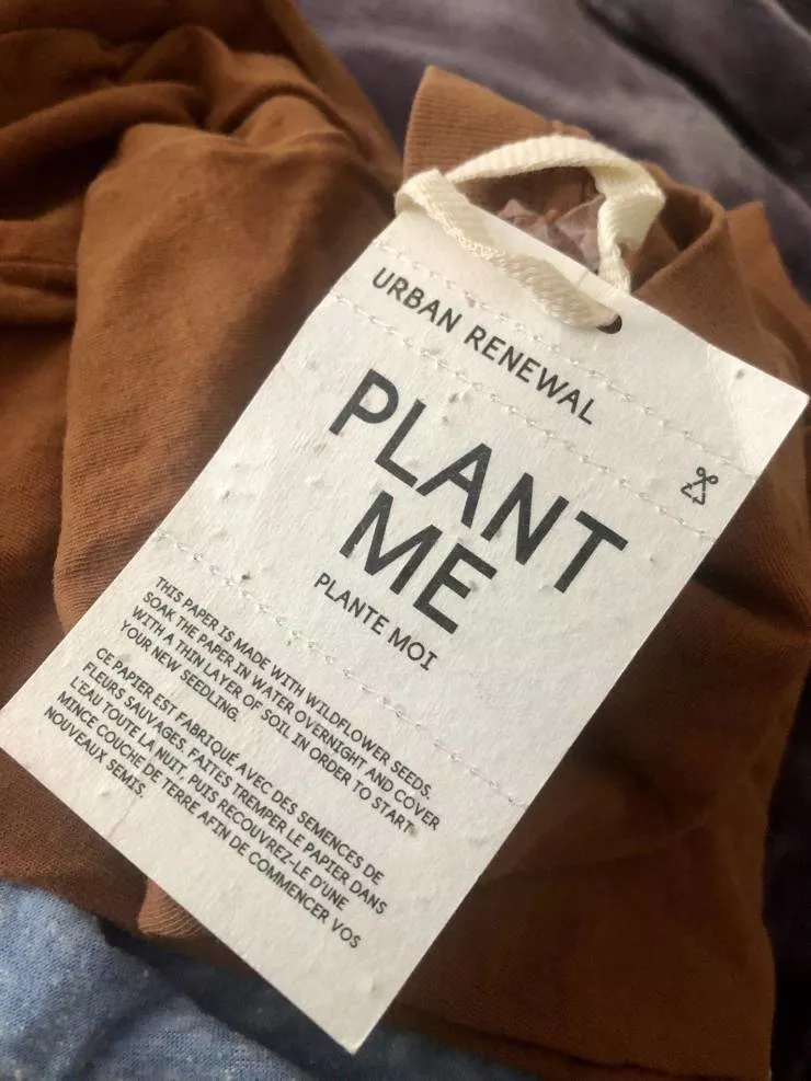 Clothes too advanced - #8 A pocket of plant seeds