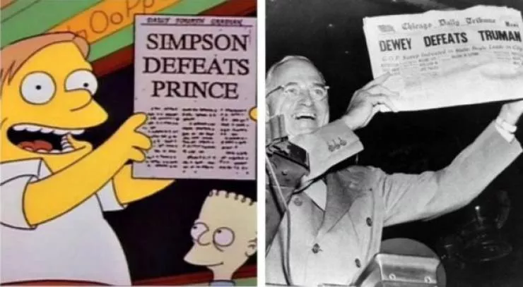 The famous scenes re created by the simpsons - #2 Martin wins class election