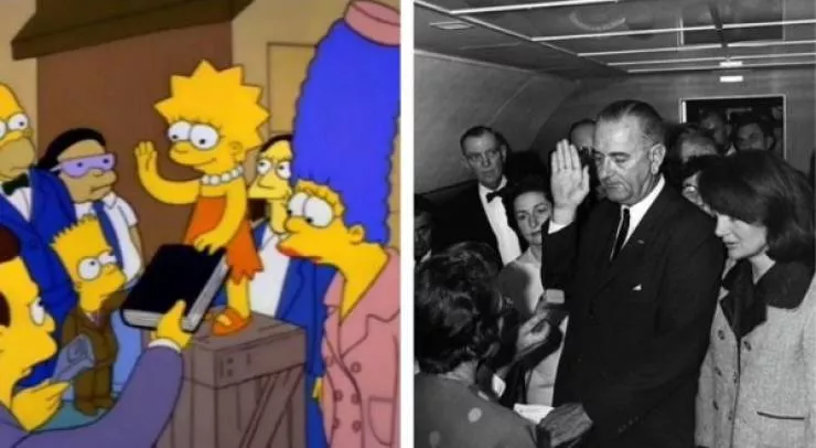 The famous scenes re created by the simpsons - #3 The fall of the Duff (Hindenburg) airship