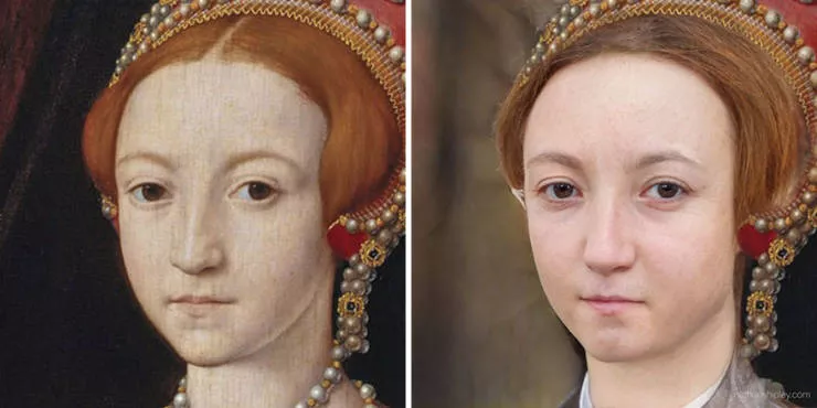 Figures historiques devenus rel - #2 Queen Elizabeth I (Young)