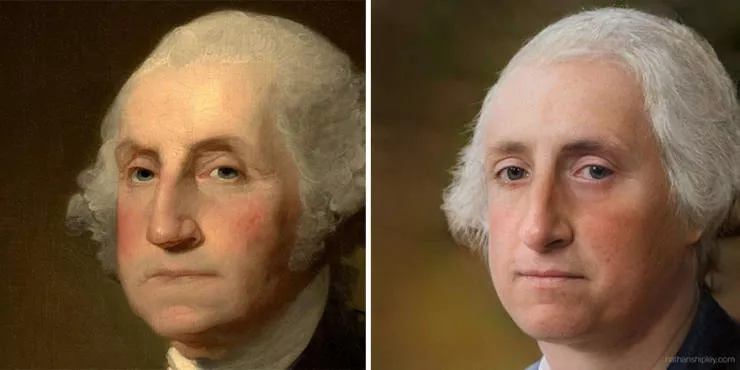 Figures historiques devenus rel - #8 George Washington