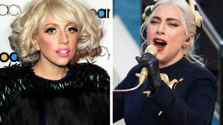 Evaluation of celebrities in recent years - #12 Lady Gaga (2009 vs 2021)