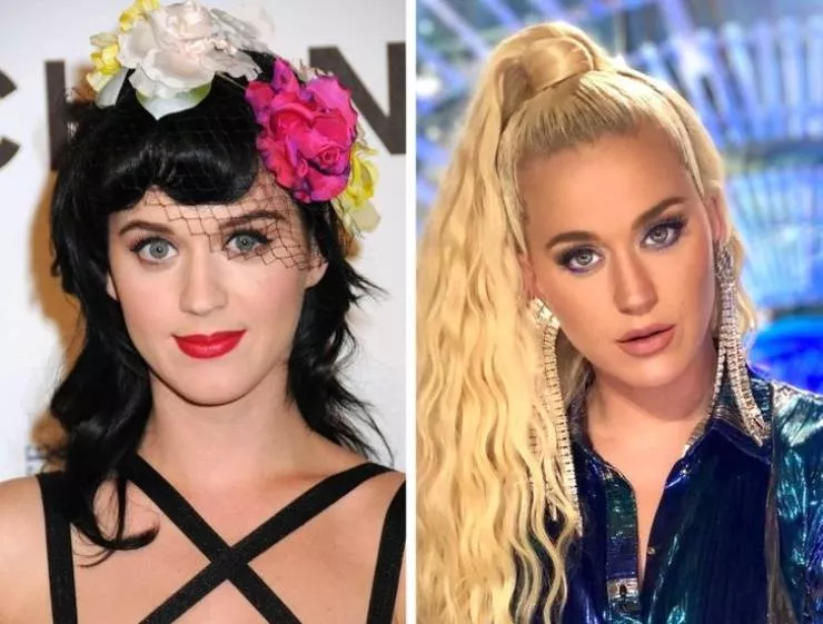 Evaluation of celebrities in recent years - #16 Katy Perry (2008 vs 2020)