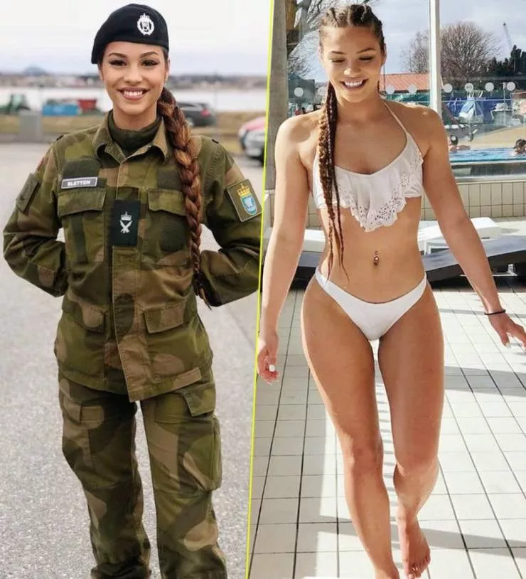 Hot girls with and without uniforms - #2 