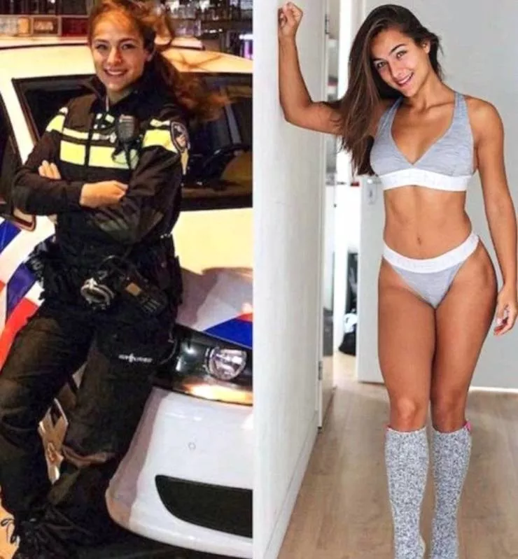 Hot girls with and without uniforms - #24 