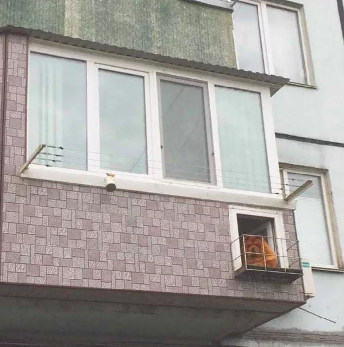 The weirdest balconies ever seen - #1 