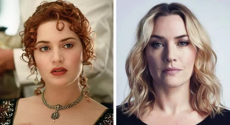 Titanic actors 24 years ago vs these days