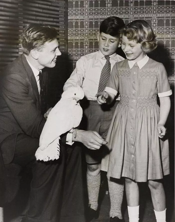 Very touching old photos - #16 Prince Charles And Princess Anne 1958