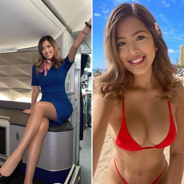 Hot flight attendants - #14 