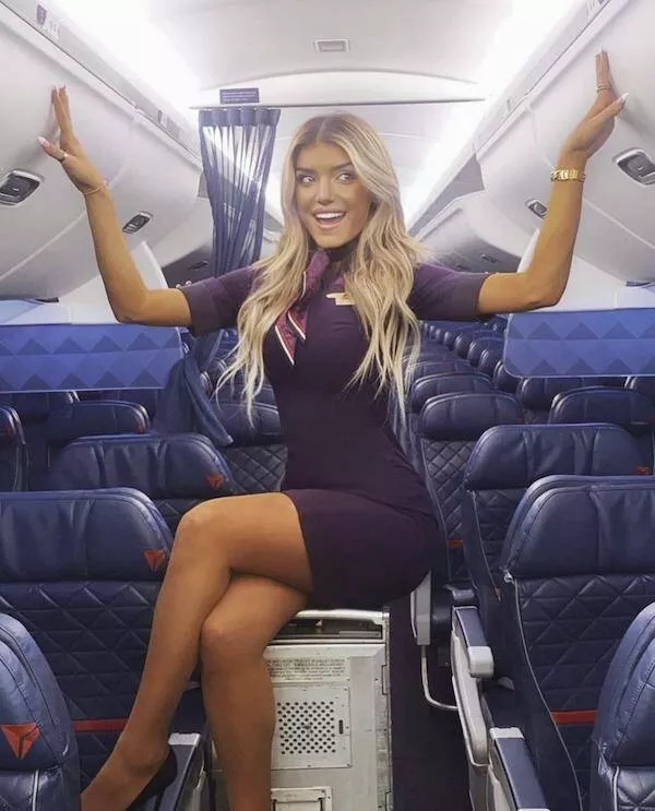 Hot flight attendants - #6 