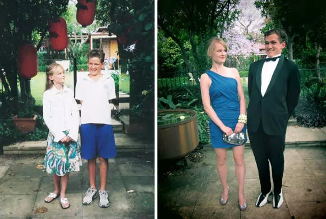 They recreated their old photographs and prove that love can last forever - #25 