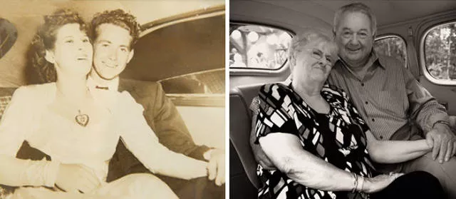 They recreated their old photographs and prove that love can last forever - #32 