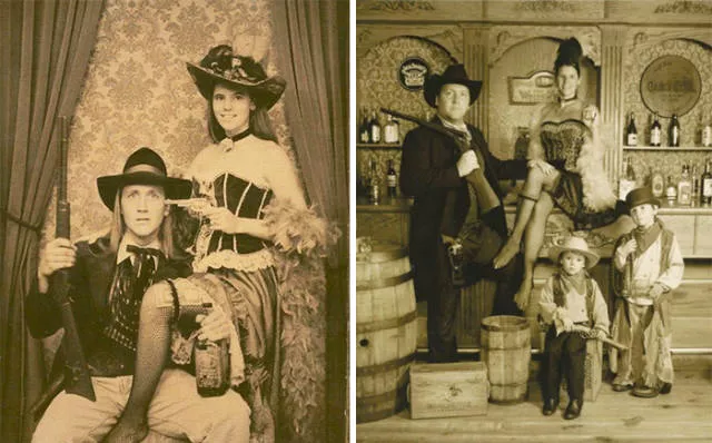 They recreated their old photographs and prove that love can last forever