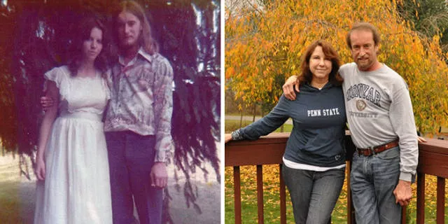 They recreated their old photographs and prove that love can last forever - #46 