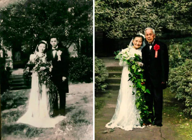 They recreated their old photographs and prove that love can last forever - #5 