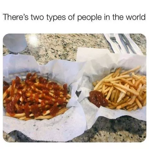 There are two types of personalities - #1 