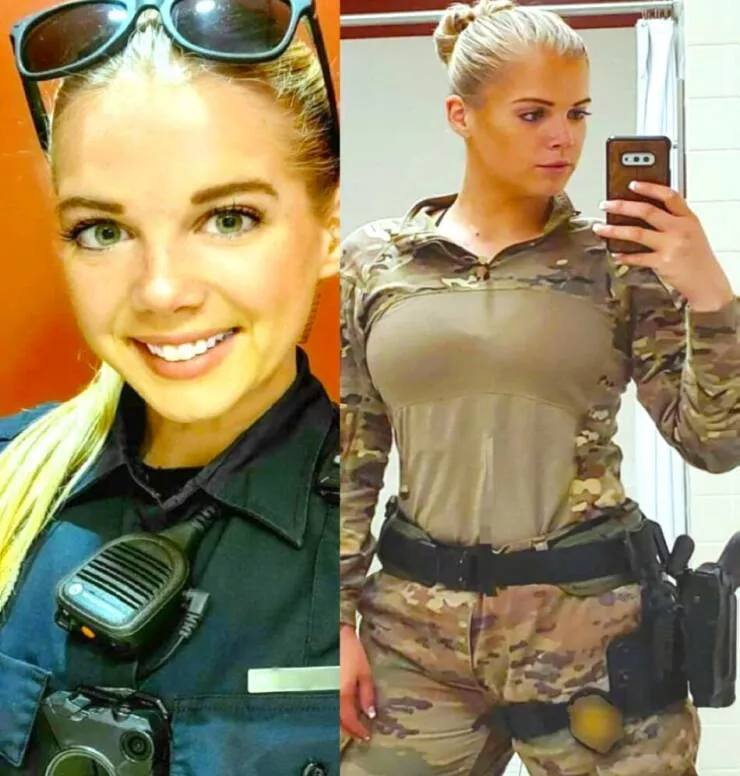 Hot girls with and without their uniforms - #11 