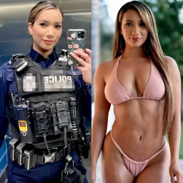 Hot girls with and without their uniforms - #12 