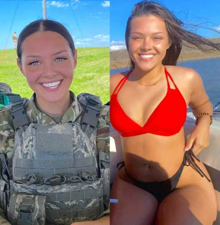 Hot girls with and without their uniforms - #15 