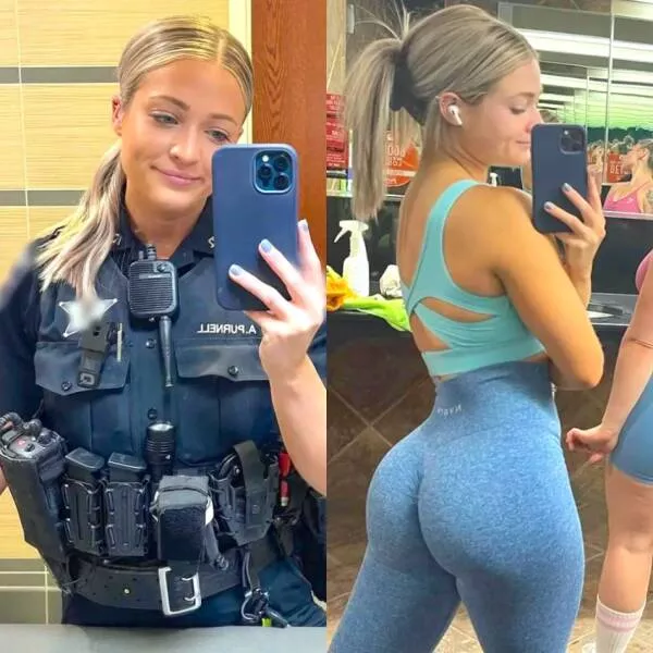 Hot girls with and without their uniforms - #5 