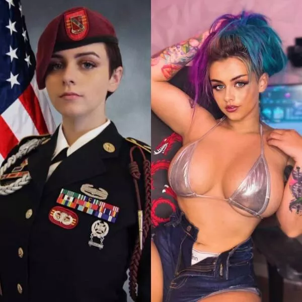 Hot girls with and without their uniforms - #51 