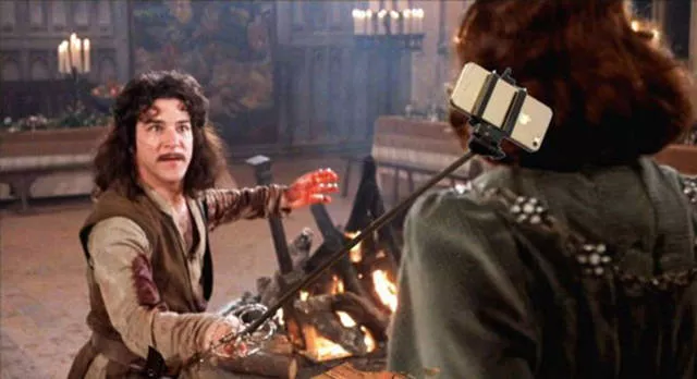 When guns replaced with selfie sticks in movie scenes - #13 