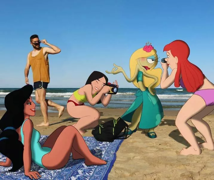 Disney characters in real life
