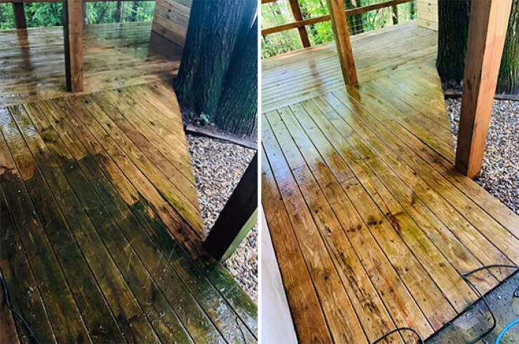 Before and after cleaning - #9 