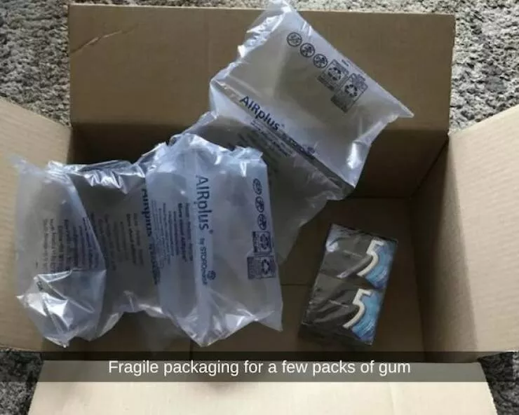 Unsuccessful packaging