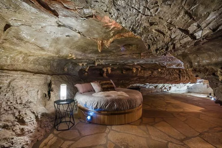 A beautiful house in a cave - #1 